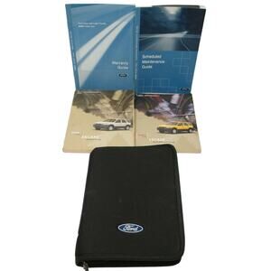 2002 Ford Escape Owners Manual Set with Case